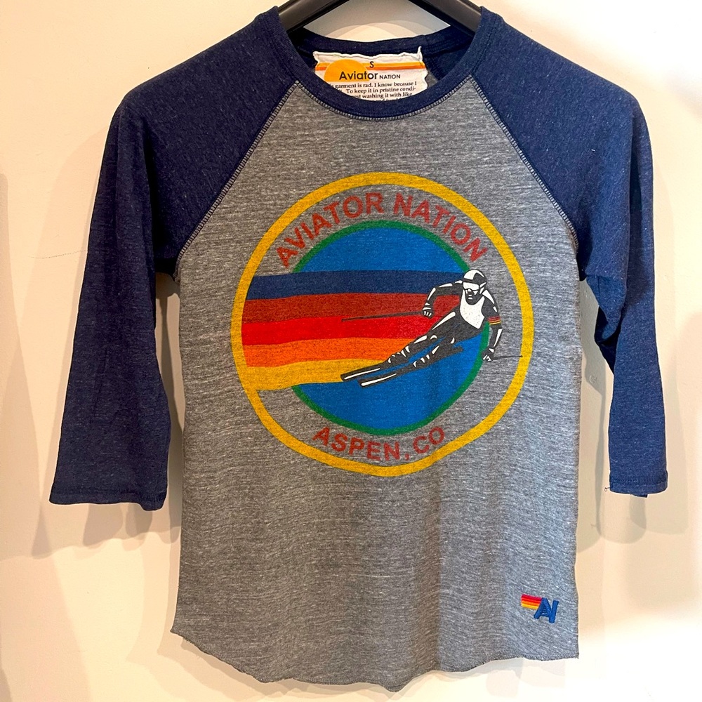 Aviator Nation • Sm • baseball tee